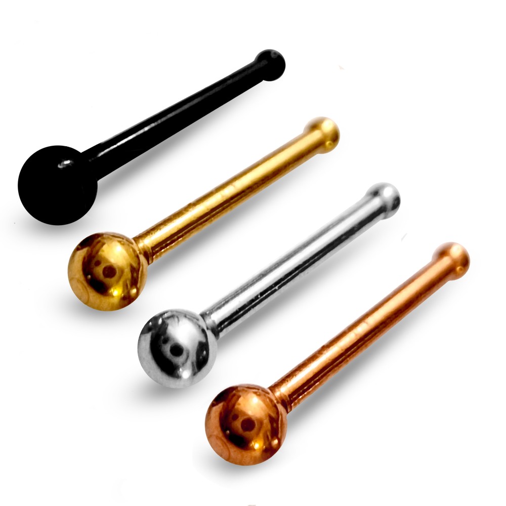 Barbell hot sale nose stud